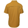 back side of sunflower khaki shirt