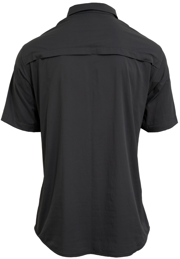 Dagon’s Master Series Short Sleeve Snap Shirt- Storm Gray