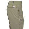 green fishing pants with zipper pockets
