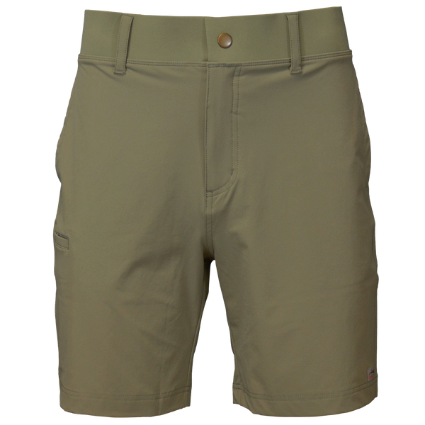Field green shorts