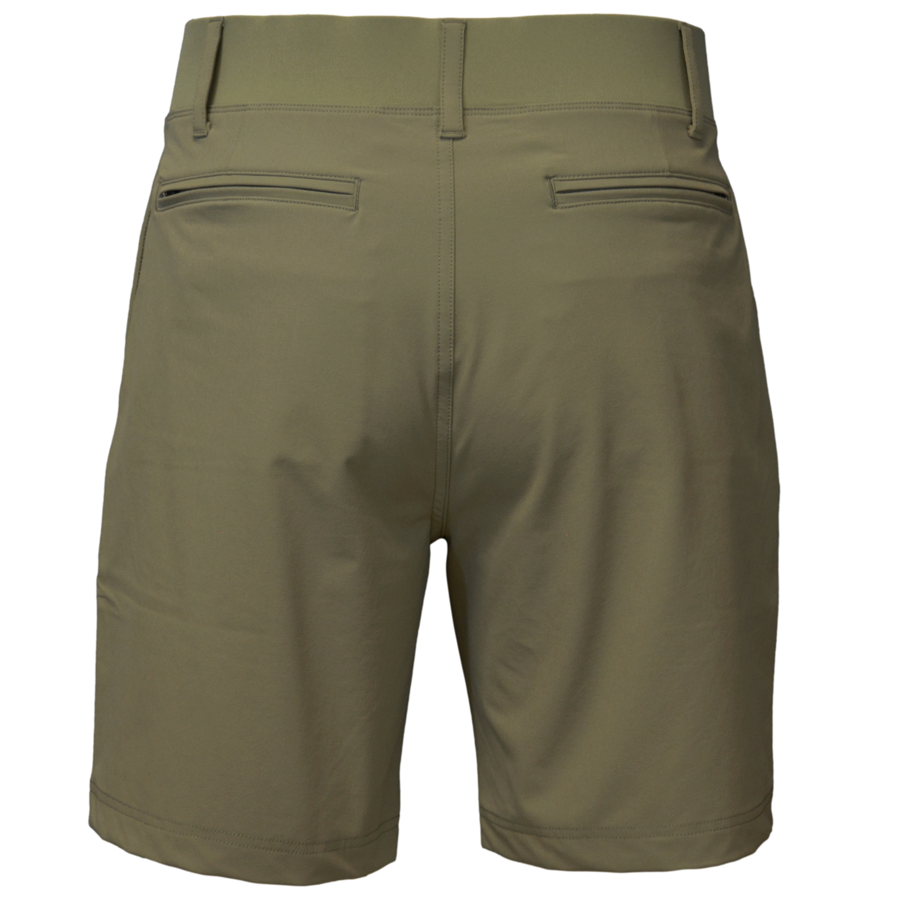 Green shorts back side