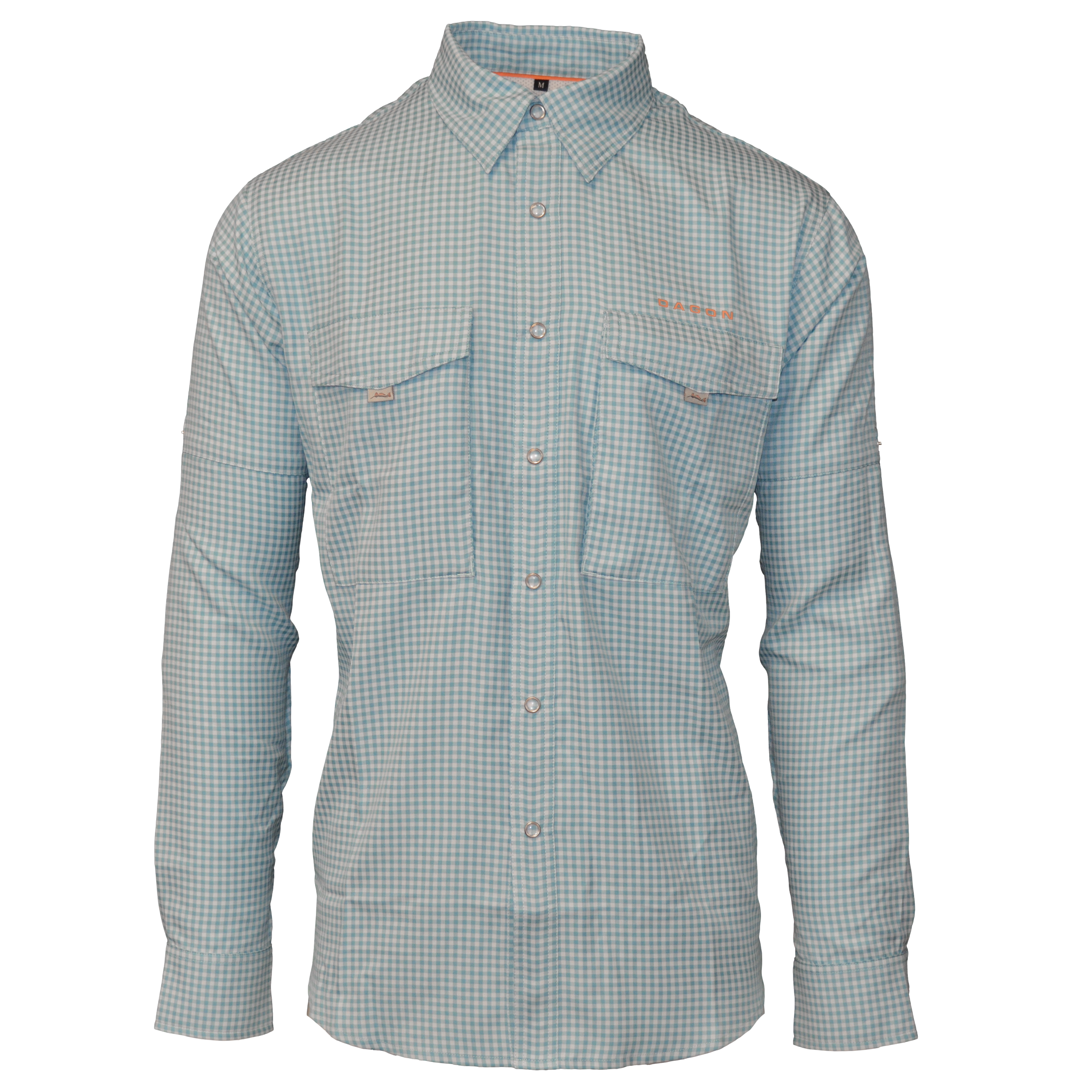 Anomaly Shirt Blue Gray Gingham