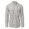 light gray gingham shirt