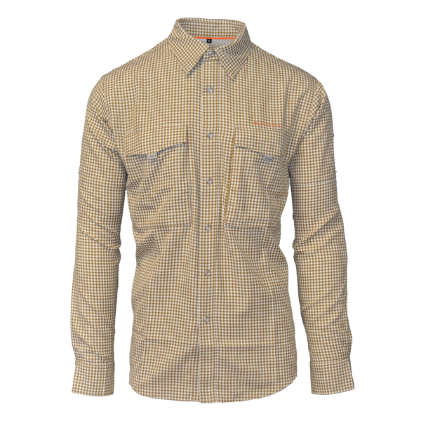 Brown Gingham Anomaly shirt
