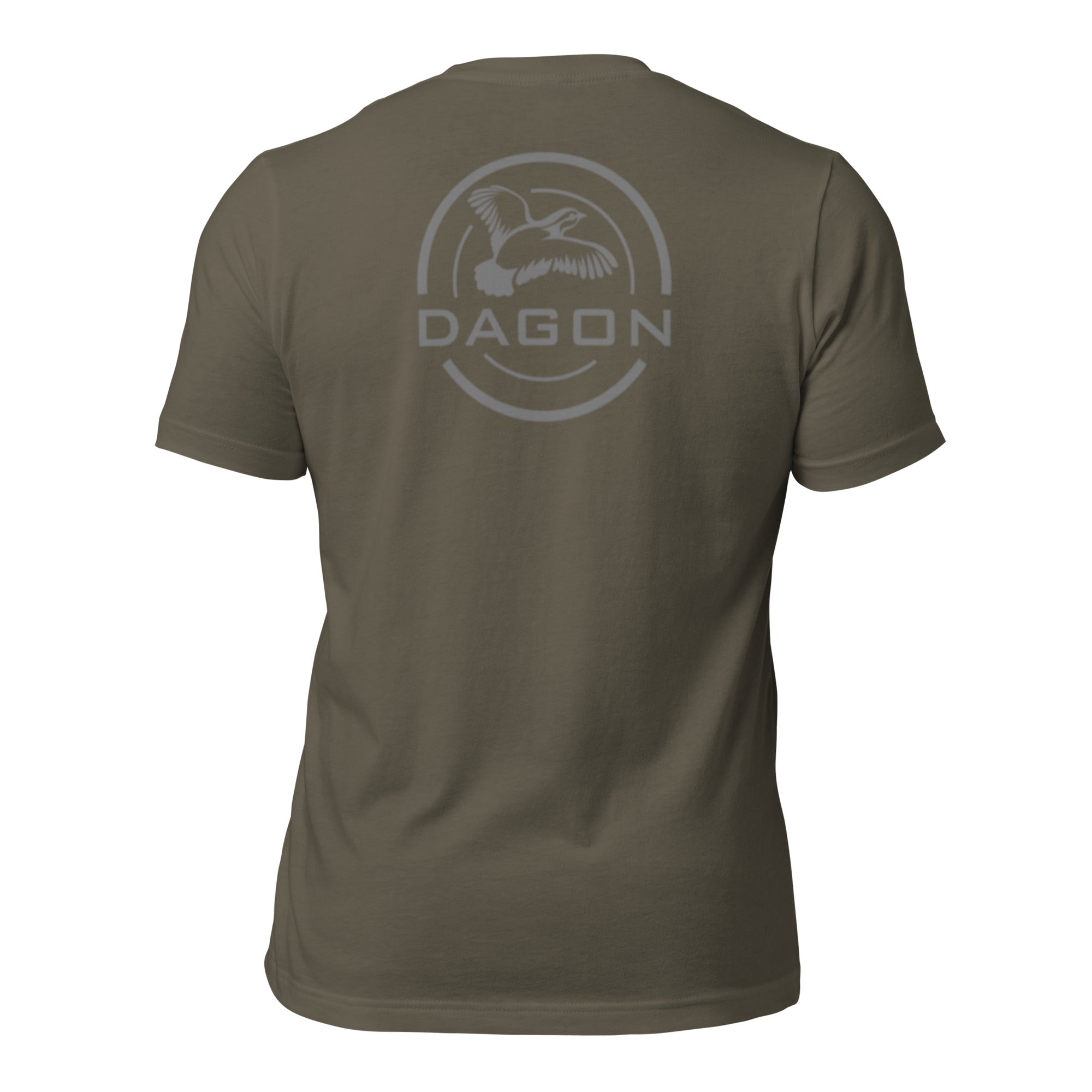 Army scope logo forest t-shirt back