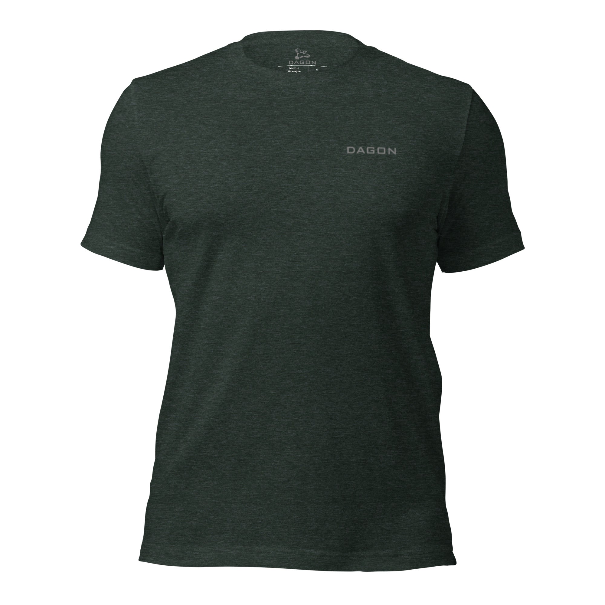 heather forest scope logo tee front