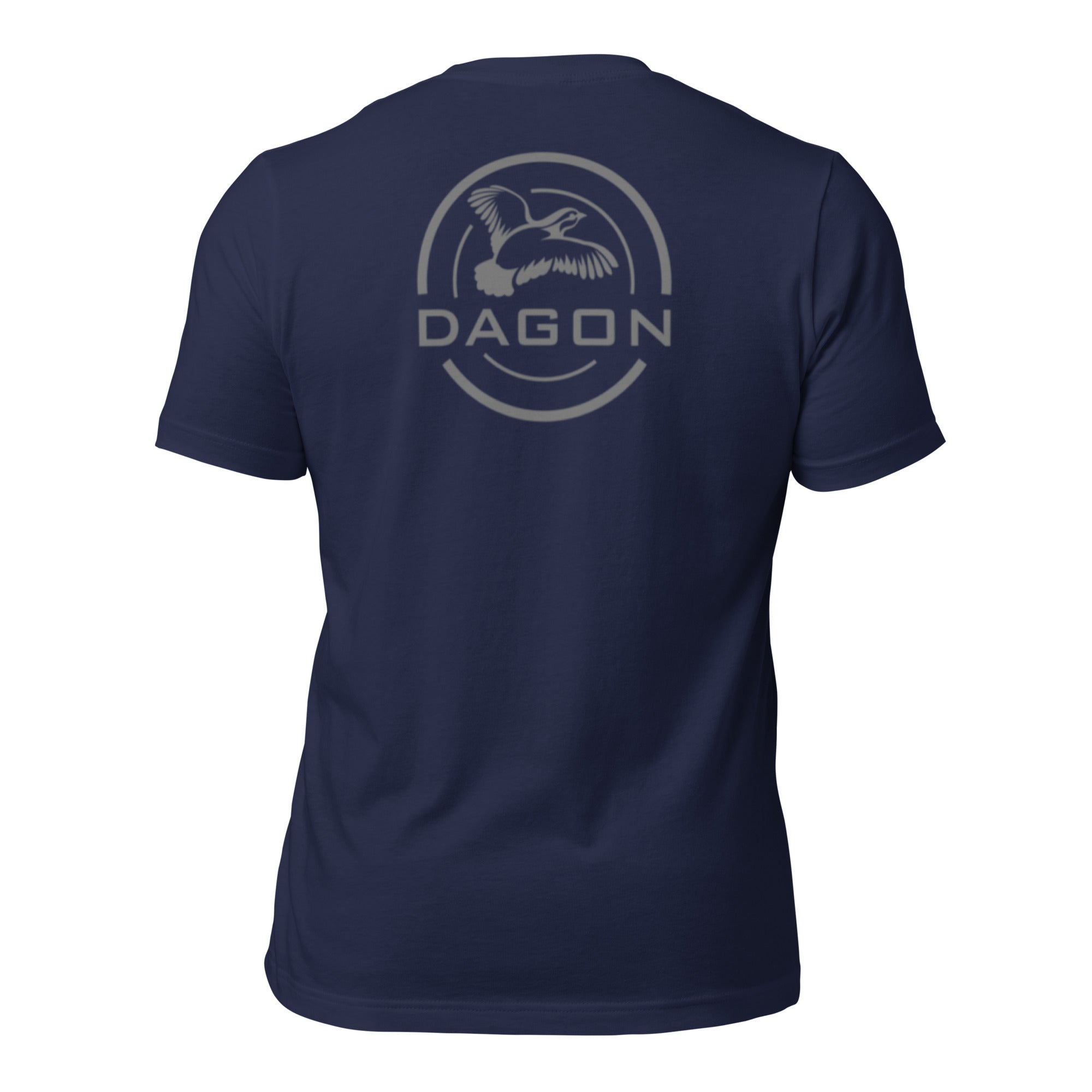 navy scope logo tee back