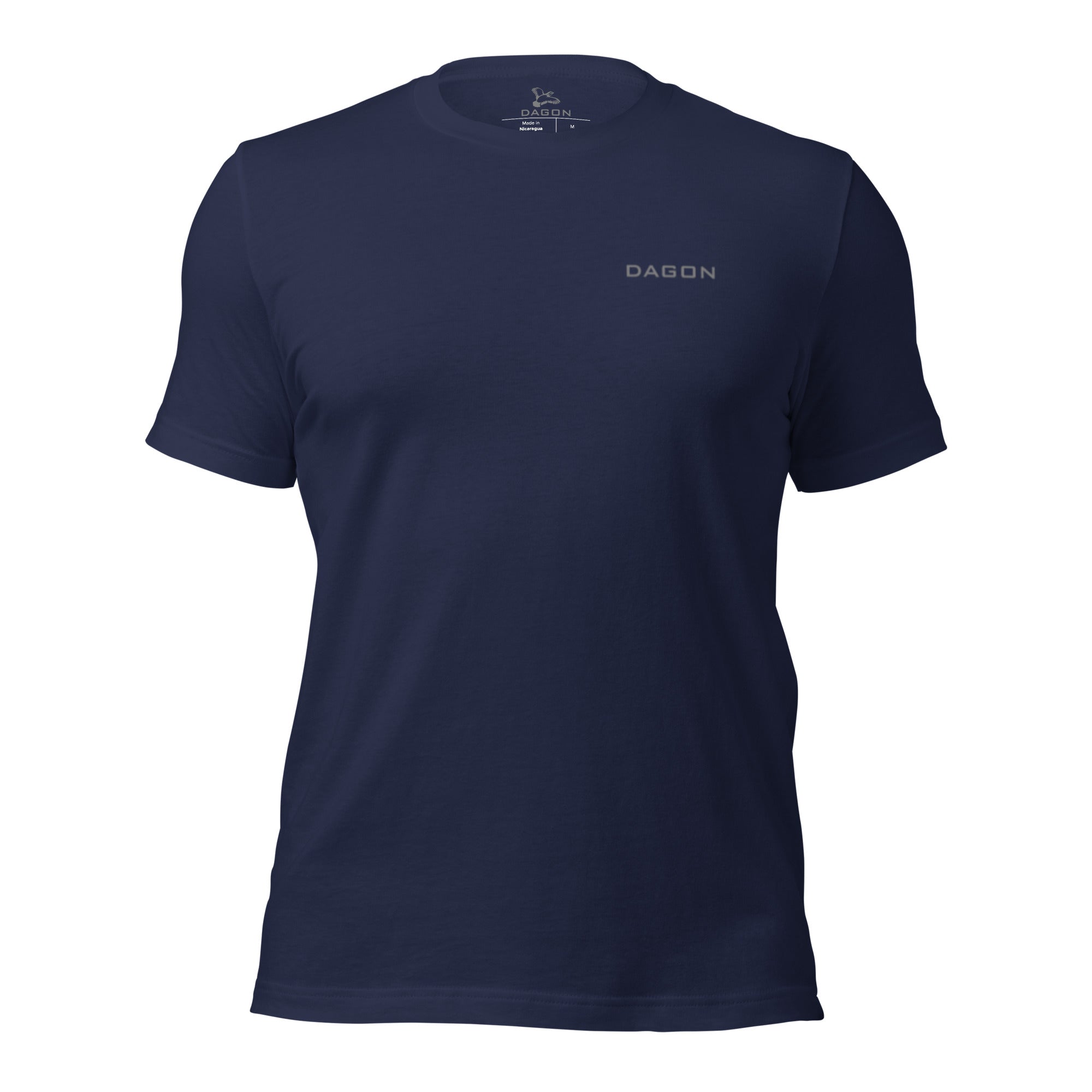 navy scope logo tee front