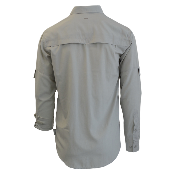 Dagon Original button down shirt muted green back