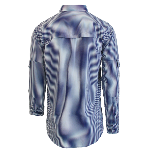 Dagon Original button down Navy Gingham Shirt