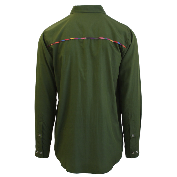green terror shirt back view