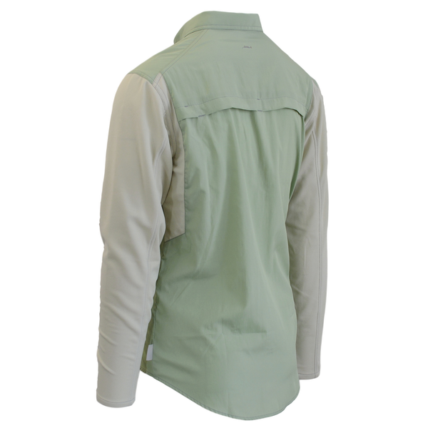 seaweed fly fishing shirt back view