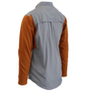 Dagon frost gray shirt rear view