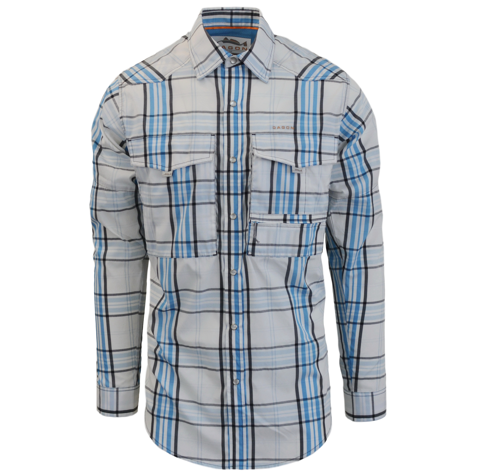 Dagon Western- Madras Blue