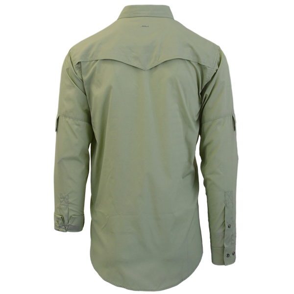 pear shirt for fly fishing back