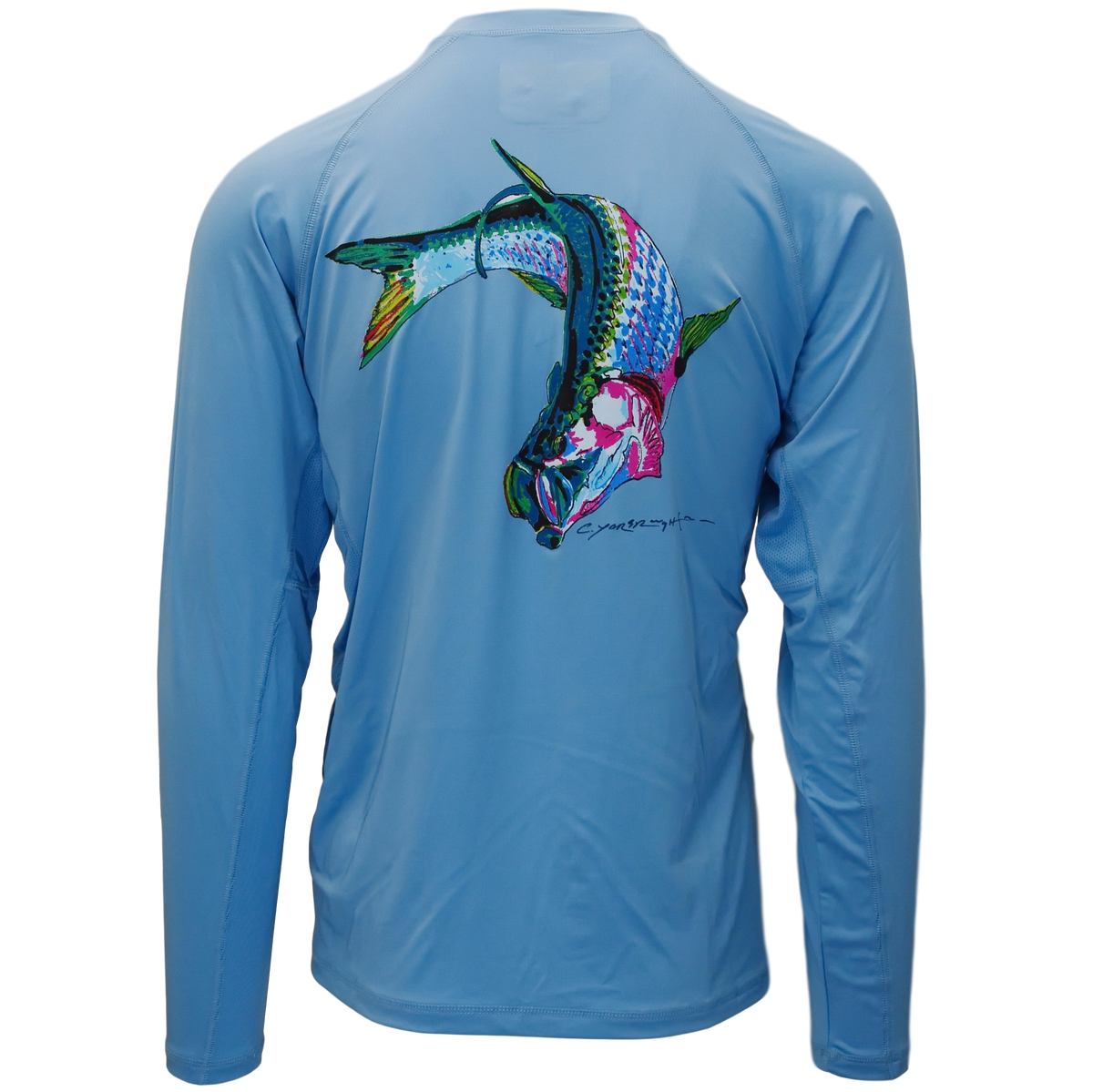 Tarpon Sun Shirt Blue Wave