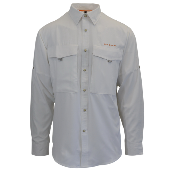 white long sleeve fishing shirts