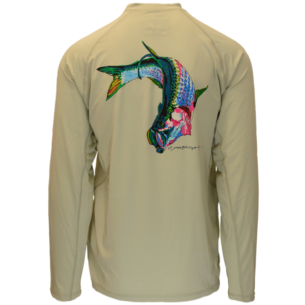 Everglades Sportswear Mint Green Painted Tarpon Fishing Shirt - Everglades  Foods, Inc.