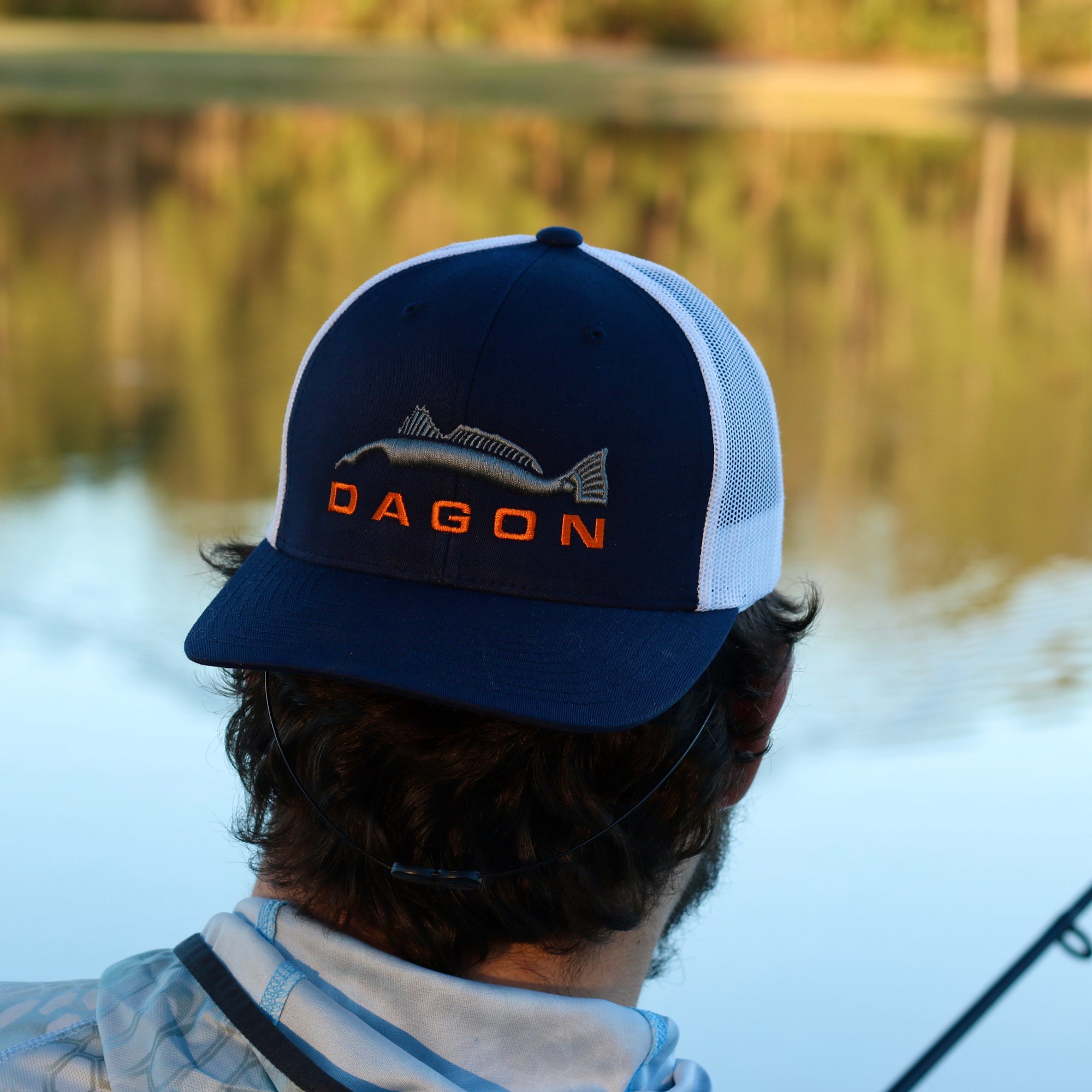 Fishing Trucker Hat - Dagon Apparel Company